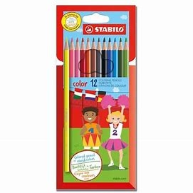 STABILO COLOR POTLODEN 12 ()